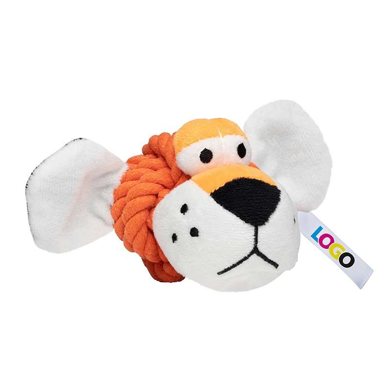 Peluche tigre para perro 17 cm - Peluche a precios de mayorista