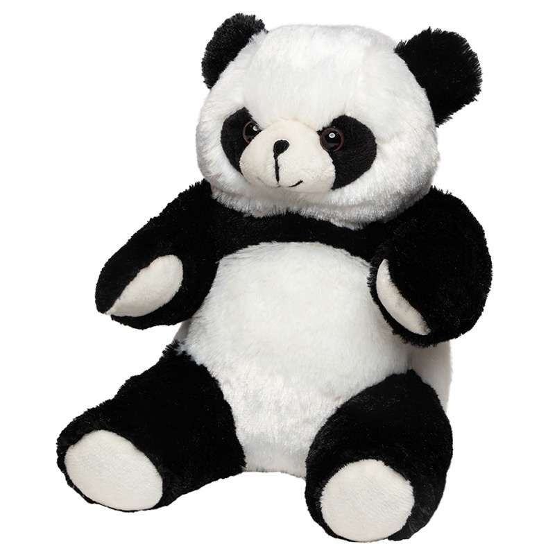 Peluche panda 21 cm con sciarpa M - Peluche a prezzi all'ingrosso
