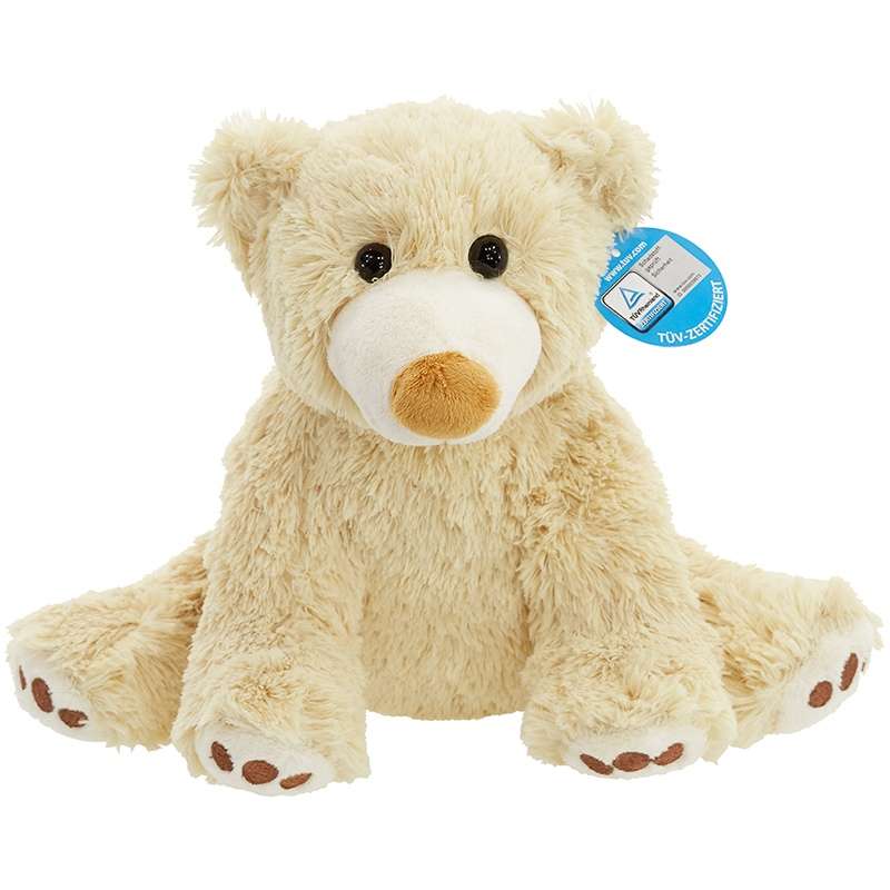 Peluche oso de 15 cm con bufanda S - Osos de peluche a precios de mayorista