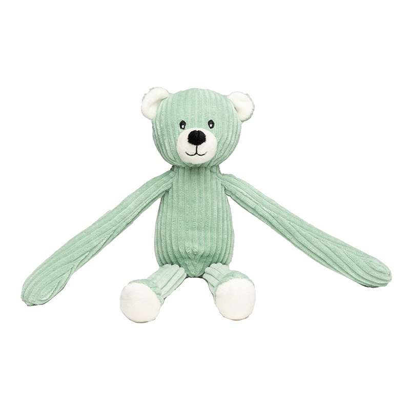 Sitzender Plüschbär 19 cm, Polyester - Plüschbär zu Großhandelspreisen