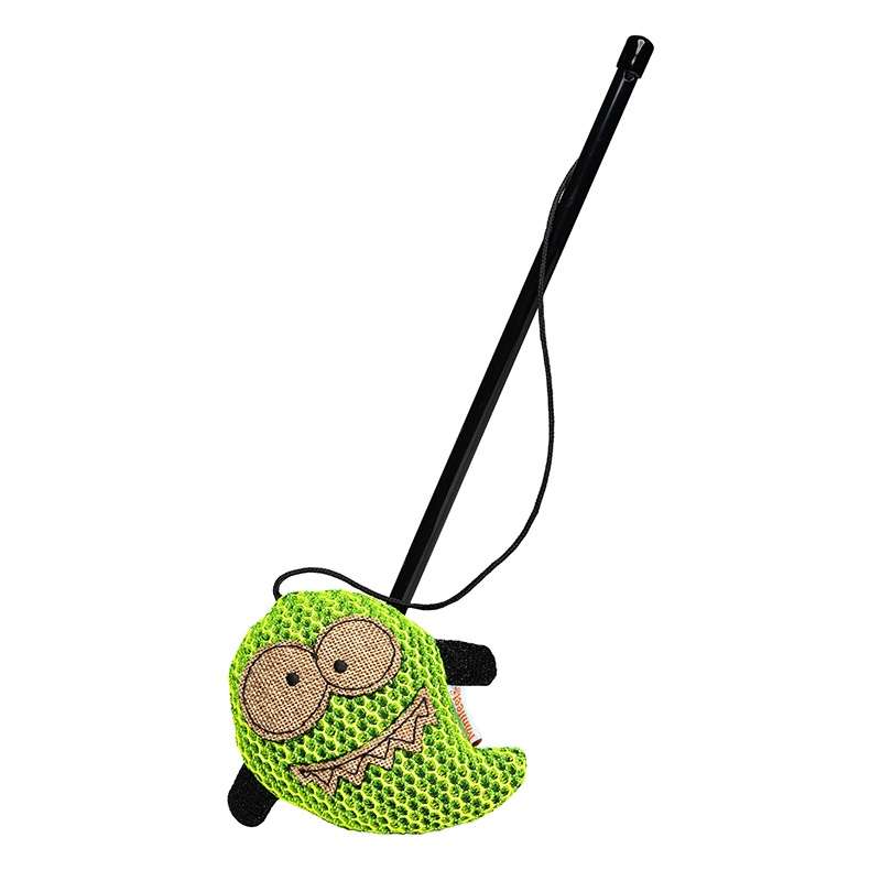 Peluche monstre pour chat avec canne à pêche - MBW - Peluche à prix grossiste