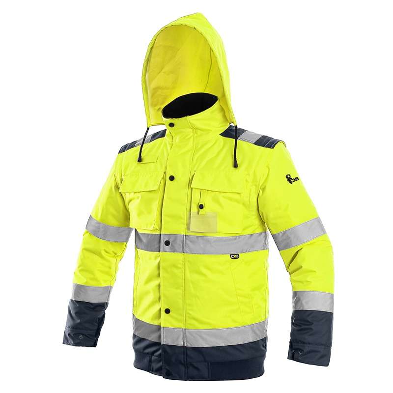 Chaqueta de trabajo 2 en 1 alta visibilidad - Chaqueta de trabajo a precios de mayorista