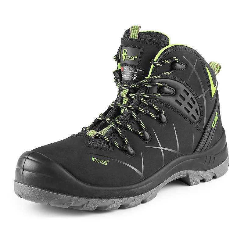 Hoge winterveiligheidsschoenen nubuck met Thinsulate - Veiligheidsschoenen tegen groothandelsprijzen