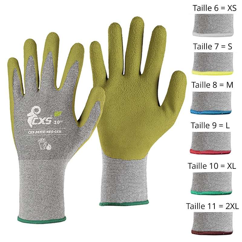 Gants de travail recyclés CXS - gants de travail à prix grossiste