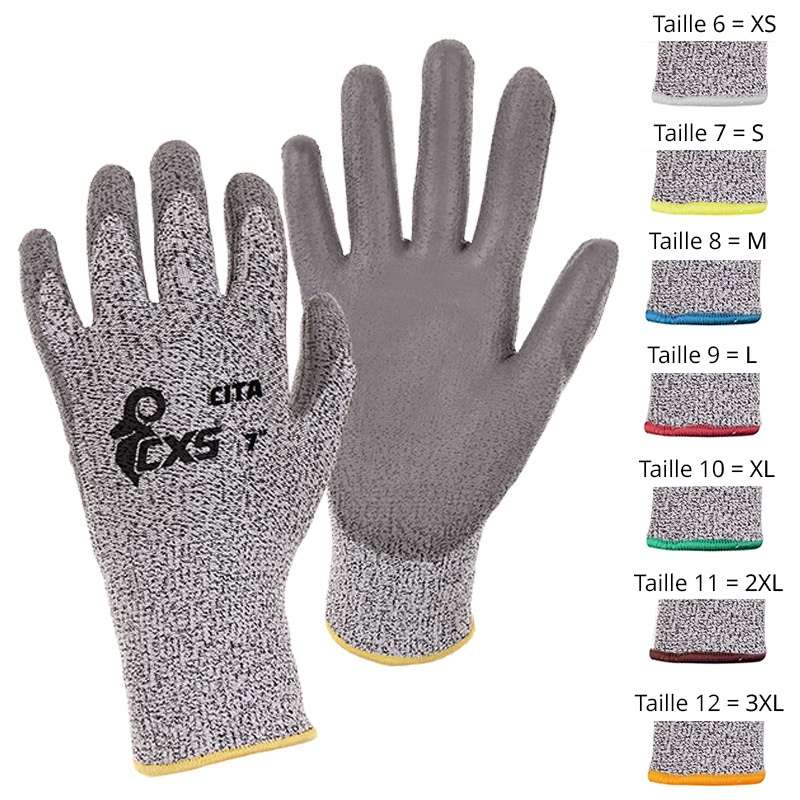 Guantes de trabajo antideslizantes talla C - guantes de trabajo a precios de mayorista