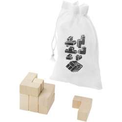 Square Wooden Puzzle in...