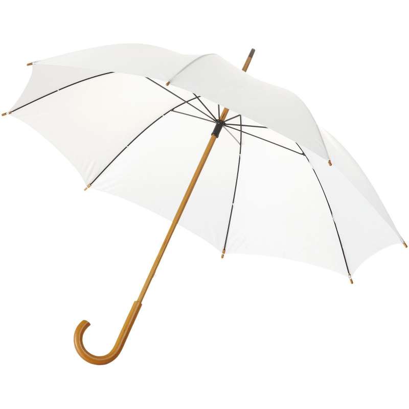 Parapluie 106 cm avec poignée et mât en bois à prix de gros - Parapluie à prix grossiste