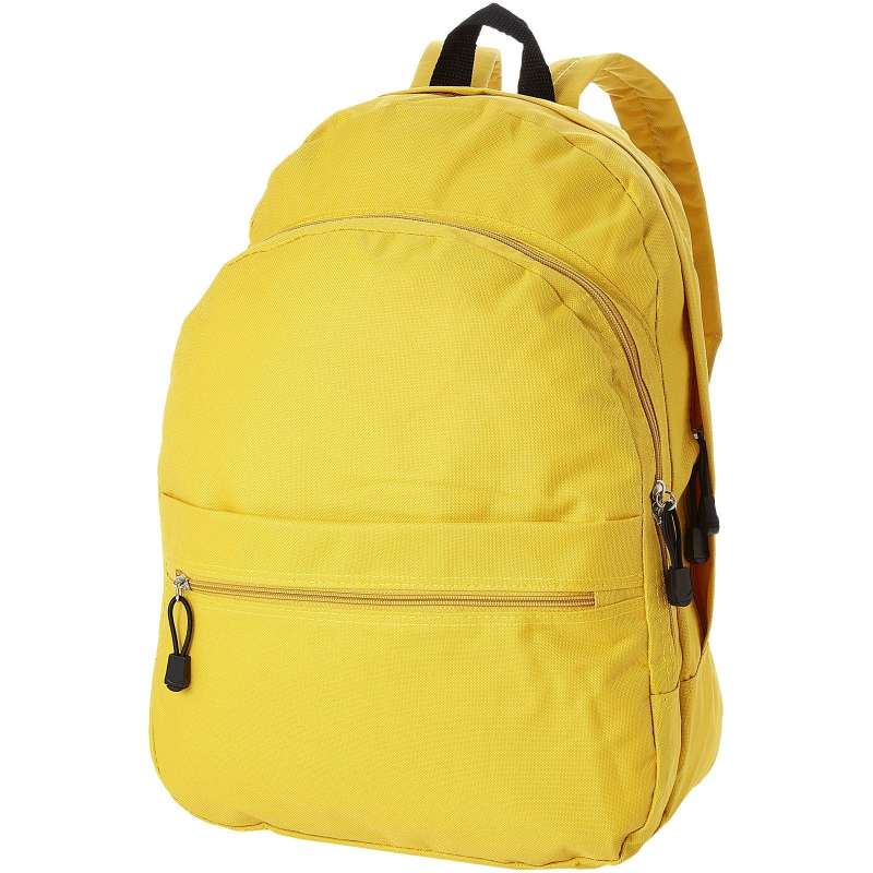 Trendy 28x42cm Polyester Backpack with Pockets - Backpack at wholesale prices