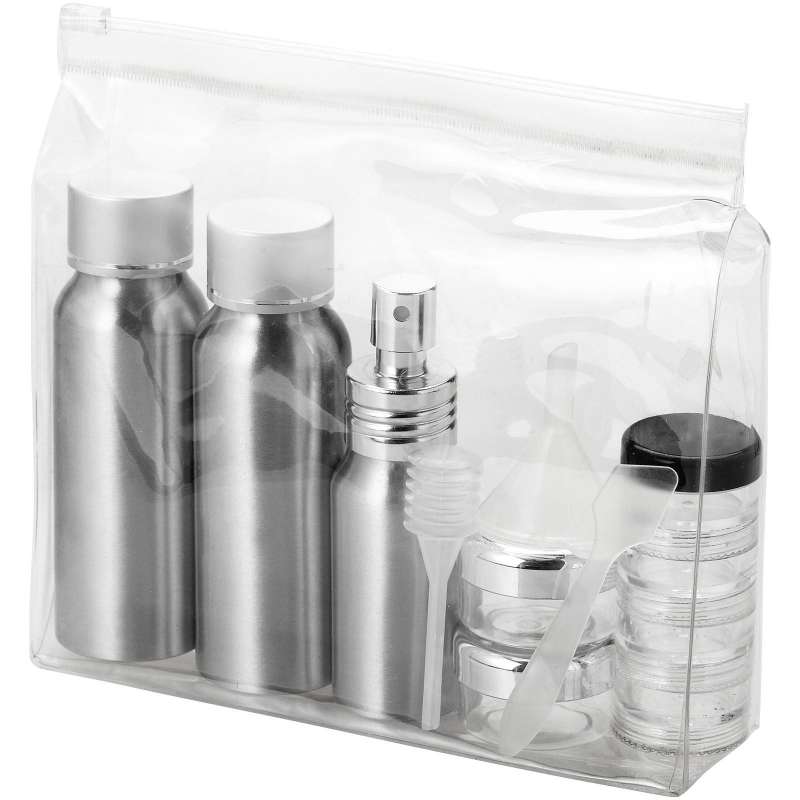 Airline-Compliant Travel Toiletry Bag, 16x17 cm at wholesale prices - Makeup bag at wholesale prices