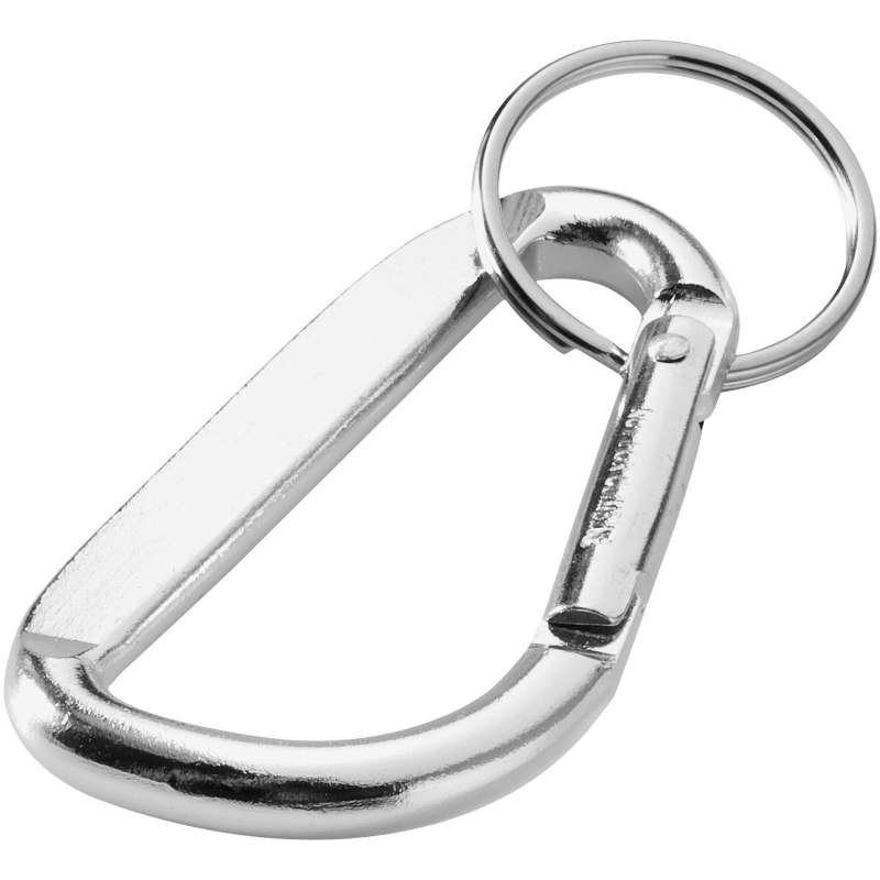 Lightweight Aluminum 3x6 cm Carabiner Keychain at wholesale prices - Keychains at wholesale prices