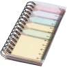 Bloc-notes spirale 5,8 x 13,3 cm con post-it colorati - Nota adesiva a prezzi all'ingrosso