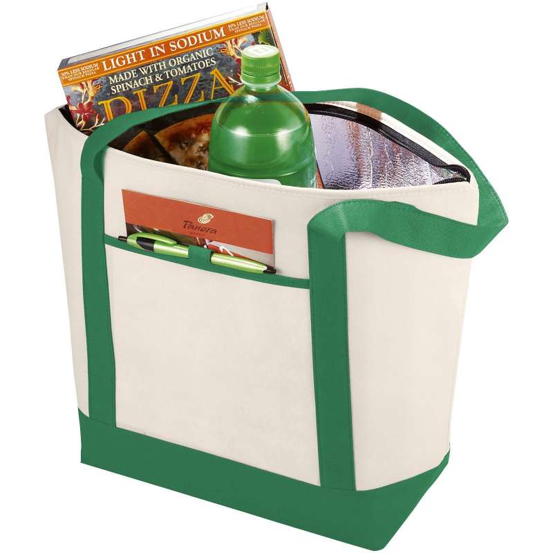 Insulated Non-Woven Cooler Bag, 44.5 x 34 cm - Insulated bag at wholesale prices
