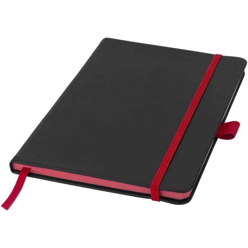 A5 Beige Lined Notebook with Color Edges - notebook at wholesale prices