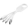USB multiport kabel 4 i 1 - 12,5 cm - Ladekabel til engrospris USB multiport kabel 4 i 1 - 12,5 cm - Ladekabel til engrospris