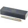 Elegant 13,8 cm inox rollerpenna - Rullpenna till grossistpris