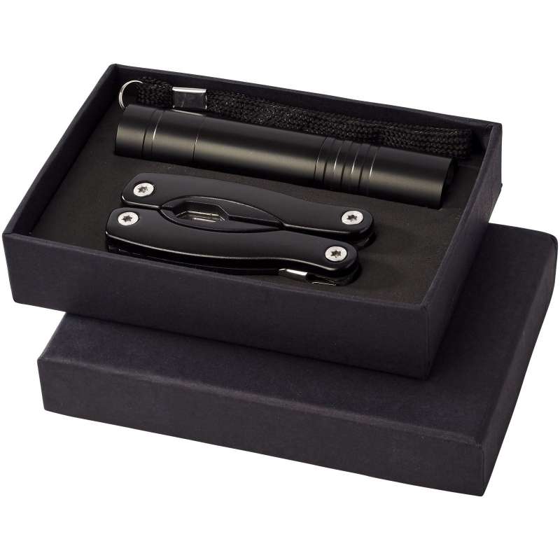 11-Function Multi-Tool with LED Flashlight - Multi-function knife at wholesale prices