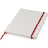 Cuaderno A5 blanco con elástico y marcador - Suministro de oficina a precios de mayorista