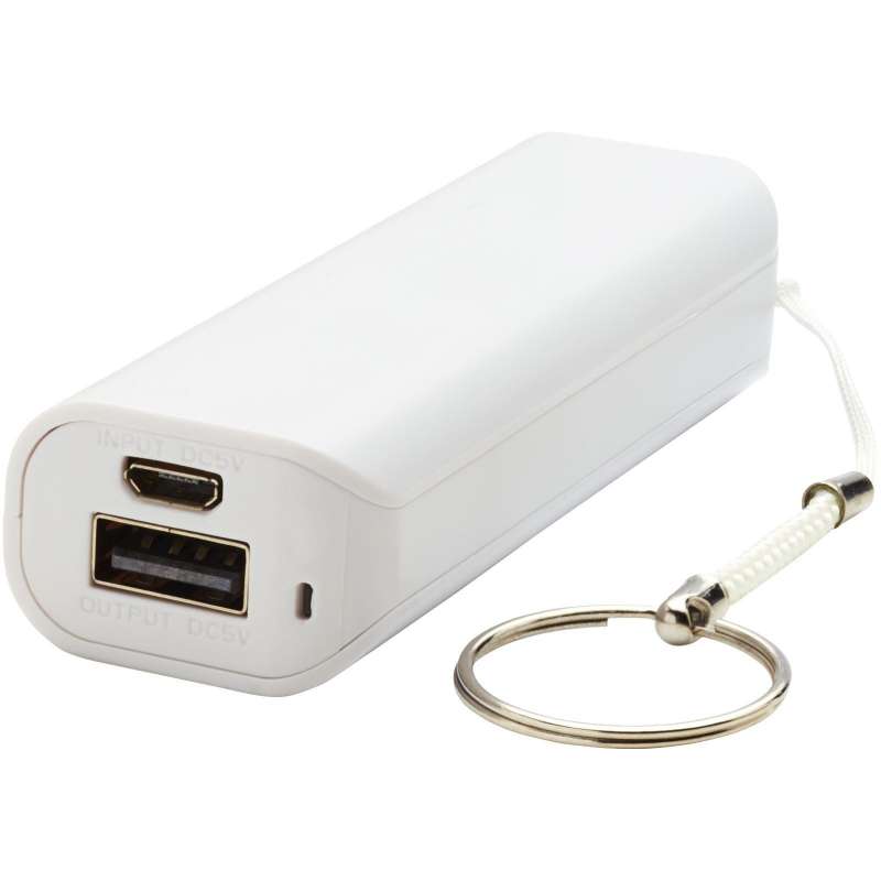 Kompakt nödbatteri 1200 mAh 9 cm - nyckelring laddare till grossistpris
