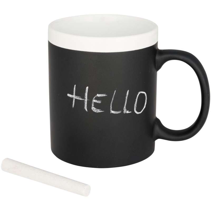 330ml Chalkboard Writing Mug - Office supplies at wholesale prices