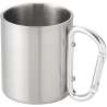 Mug Isotérmico 200ml com Mousquetão - Material de campismo a preço grossista Mug Isotérmico 200ml com Mousquetão - Material de campismo a preço grossista