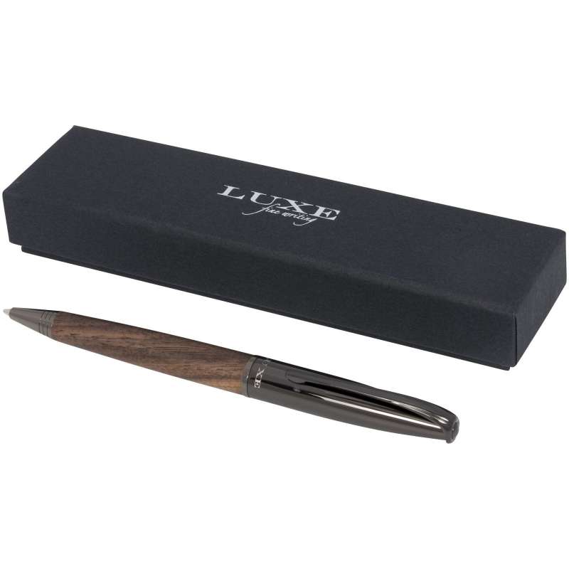 14.1 cm Wooden Body Ballpoint Pen - Ballpoint pen at wholesale prices