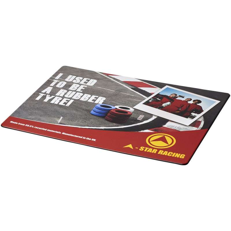 Tapis de souris Brite-Mat avec matériau pneu - Brite-Mat à prix grossiste - Accessoire informatique à prix de gros