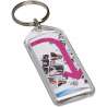 Rectangular Transparent Keychain 6.3 x 2.7 cm - Photo frame at wholesale prices