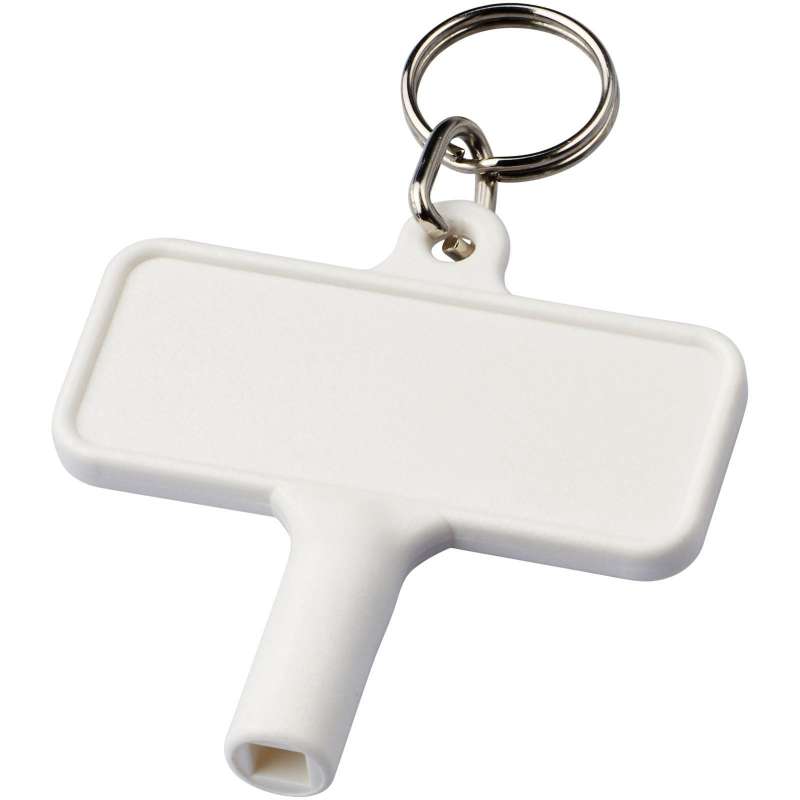 Plastnyckel för radiator 6,1 x 5,8 cm - Nyckelring till grossistpris