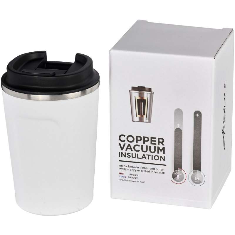 Gobelet avec isolation par le vide et couche de cuivre 360ml étanche à prix de gros - Mug isotherme à prix grossiste