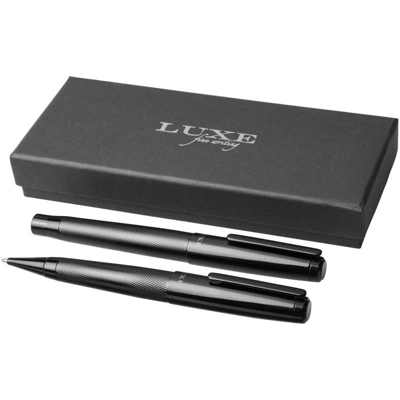 Luxury Gift Set: Glossy Duo Pen 16cm - Gift box at wholesale prices