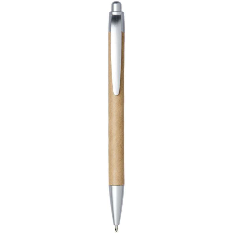 Stylo bille Tiflet en papier recyclé - Bullet - Stylo bille à prix grossiste