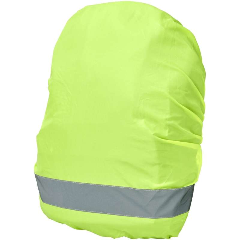 Fluorescent Waterproof Reflective Backpack Cover 35x42 cm - Bicycle accessory at wholesale prices