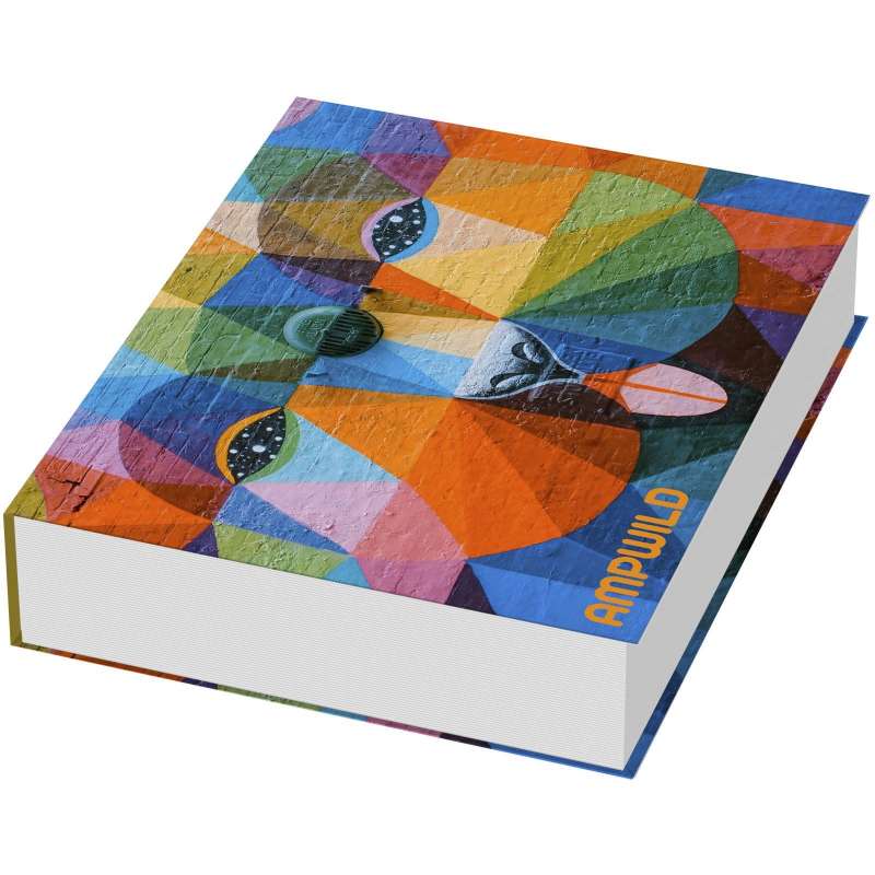 Combo de notas adesivas com capa rígida 100x75mm - Materiais de escritório a preço grossista