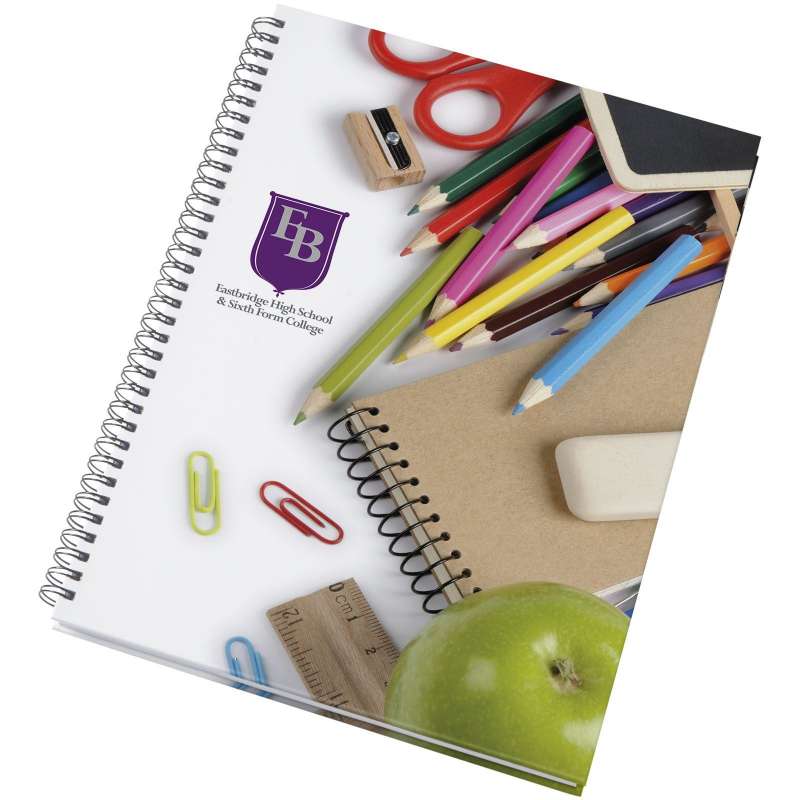 Caderno Wire-o A4 com capa rígida - Materiais de escritório a preço grossista
