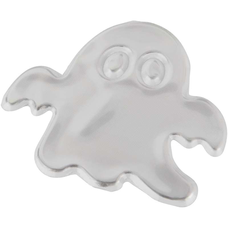 Reflective Ghost-Shaped Sticker 6.2 x 5.9 cm at wholesale prices - Sticker at wholesale prices