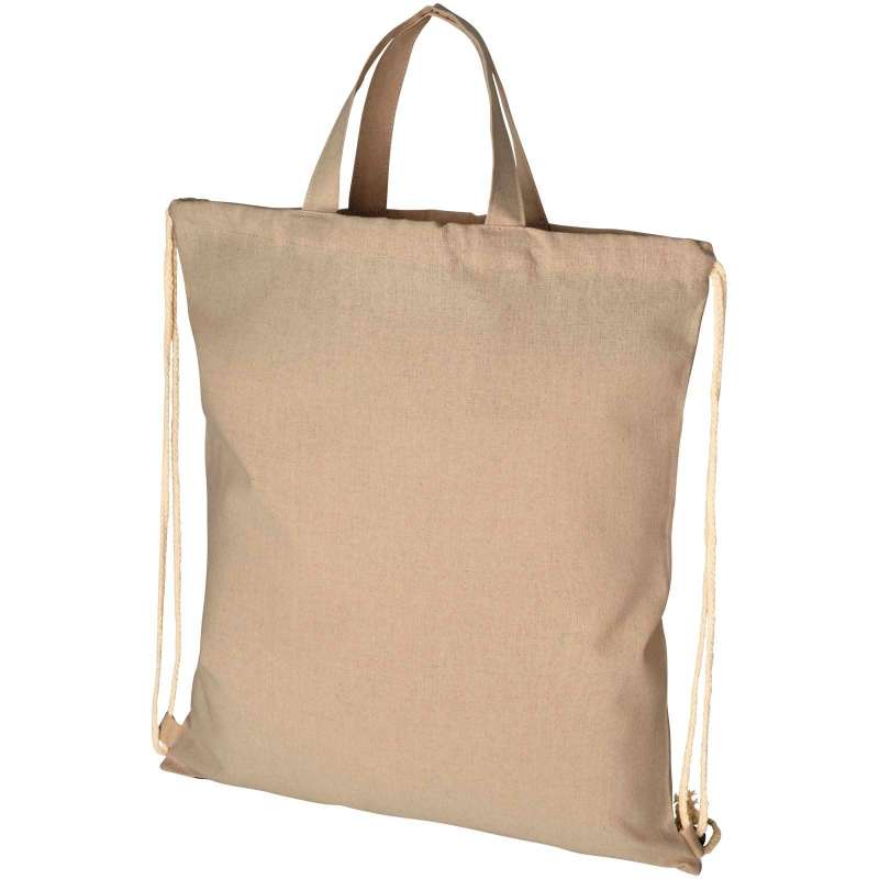 Sac à dos recyclé 210 g/m² Pheebs avec cordon de serrage - Bullet - Sac à dos à prix grossiste