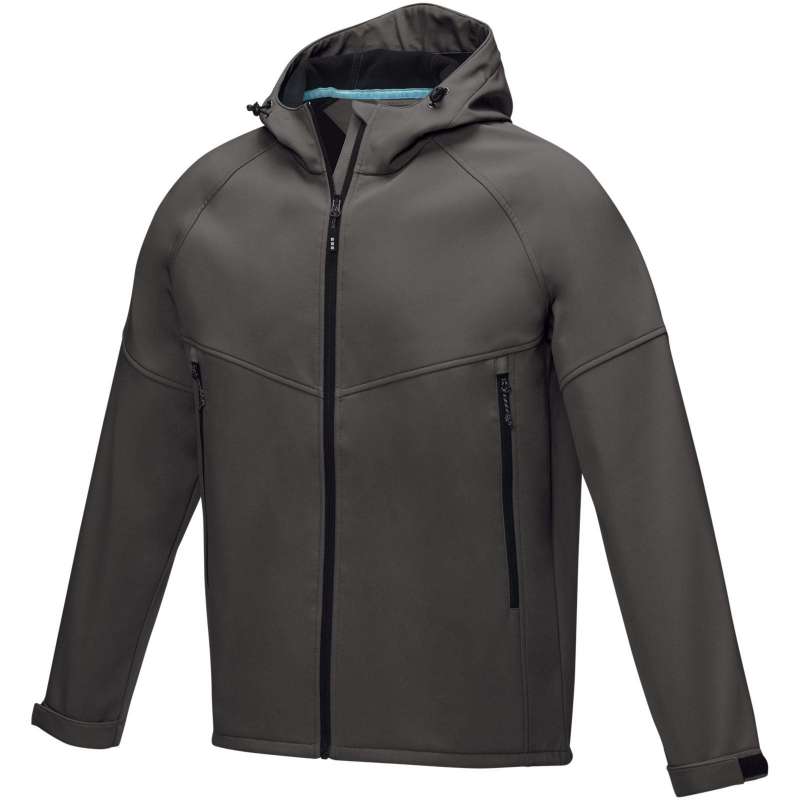 Återvunnen softshelljacka för män 280 g/m² - Softshell till grossistpris