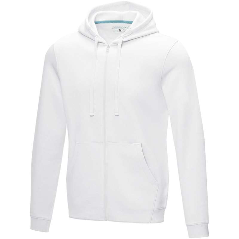 Zip hoodie 280 G - Återvinningsbar tillbehör till grossistpris