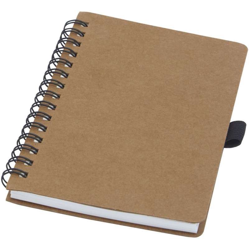 Carnet A6 à spirales ligné avec papier de pierre - Accessoire recyclable à prix grossiste