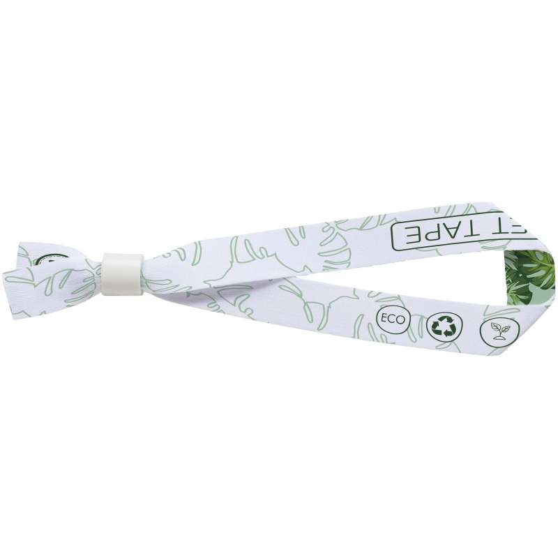 Bracelet de festival El en PET recyclé à prix de gros - Bracelet en tissu à prix grossiste