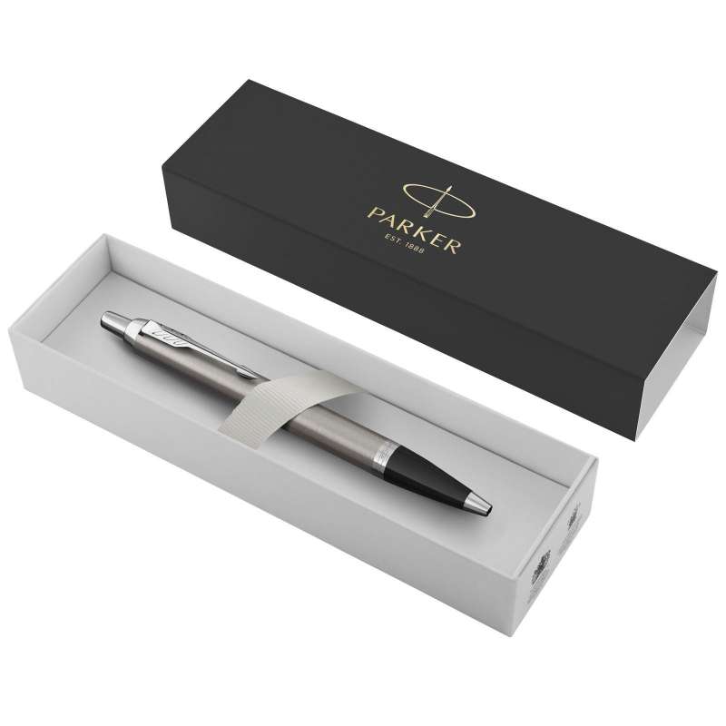 Retraktabel kulpenna 13,6 cm silver till grossistpris - Parker-penna till grossistpris