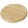 Wooden Coaster with Stainless Steel Bottle Opener, 6.7 cm - Stationery item at wholesale prices