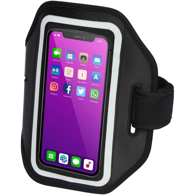 Adjustable Reflective Smartphone Armband with Clear Case - phone case at wholesale prices