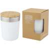Gobelet 300 ml en acier inox à isolation sous vide, en cuivre, avec couvercle en bambou - Avenue - Accessoire recyclable à prix de gros