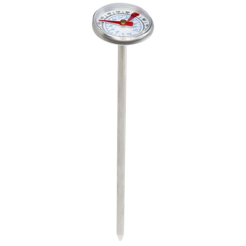 Termómetro de acero inoxidable 14 cm para barbacoa a precios de mayorista - Accesorio para barbacoa a precios de mayorista