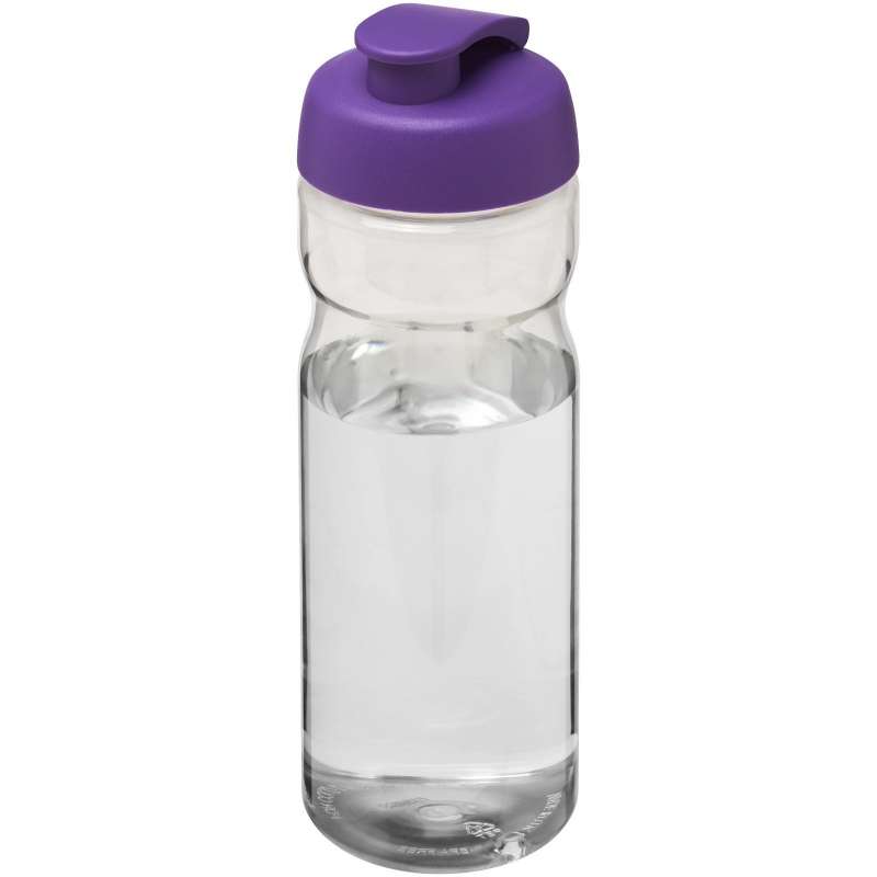 Bouteille de sport H2O Active® Base Tritan de 650 ml à couvercle à clapet - Bouteille à prix de gros