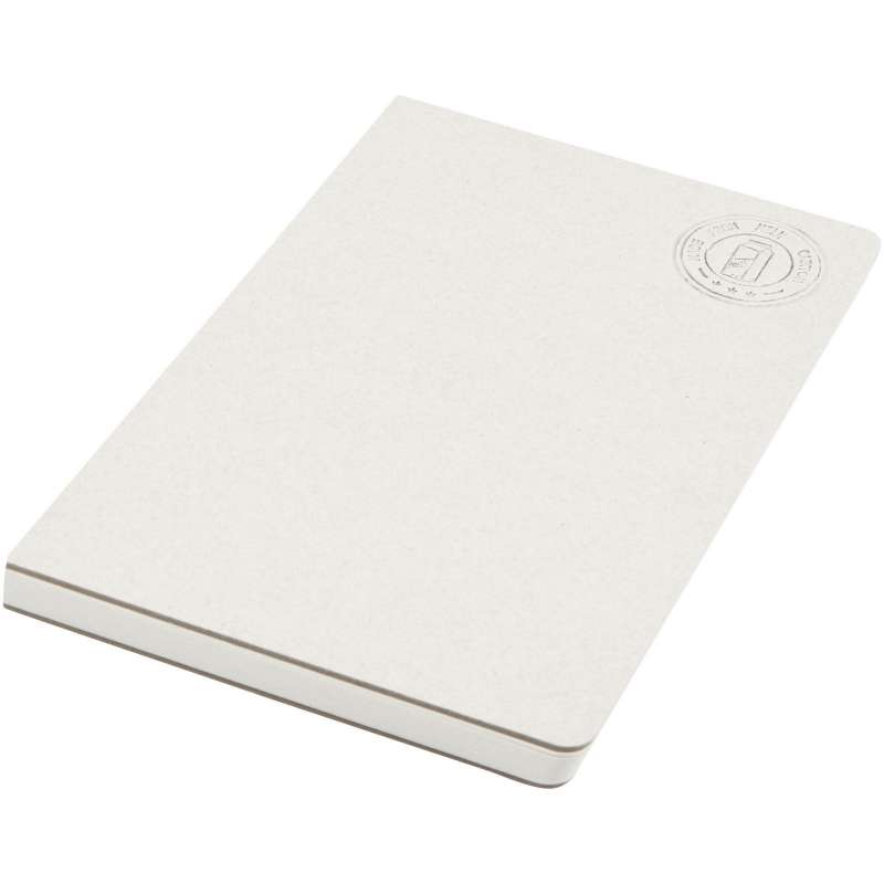 Recycled A5 Lined Notebook with 80 Sheets at wholesale prices - Recyclable accessory at wholesale prices
