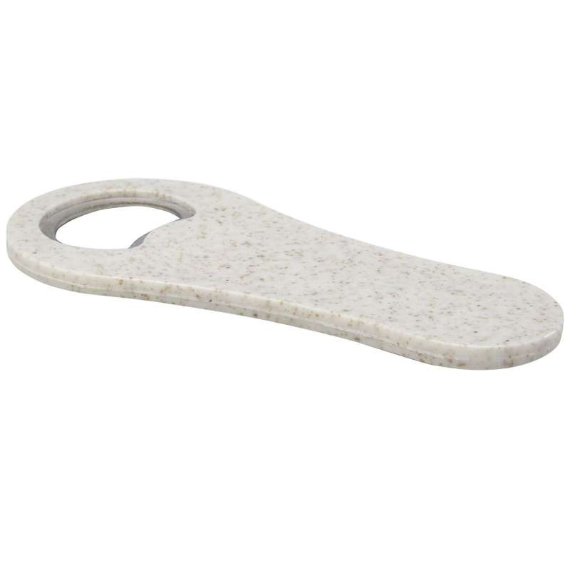 10.4 cm Wheat Straw Bottle Opener at wholesale prices - Bottle opener at wholesale prices