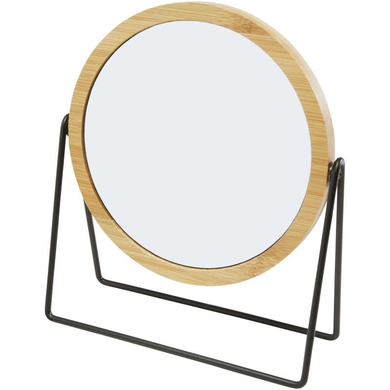 360-Degree Bamboo Standing Mirror, 18.5 x 21.5 cm - Mirror at wholesale prices