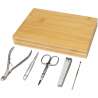 Set di manicure 5 pezzi in bambù 20x3,1 cm - Set di manicure a prezzi all'ingrosso